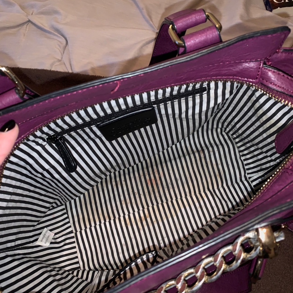 Super cute purple handbag/cross body bag